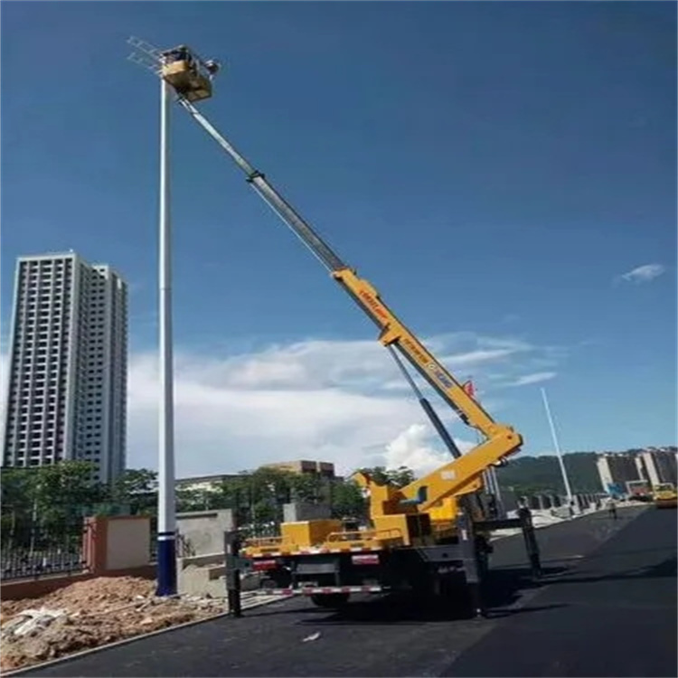 衡水桃城维修路灯的曲臂升降车出租